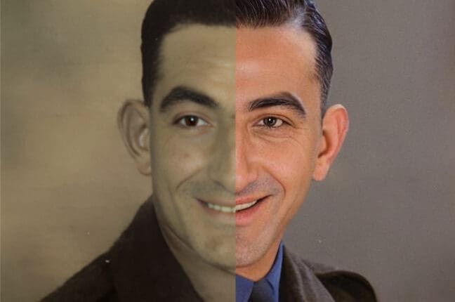 Albert Leslie Bolton - BW-Colour version