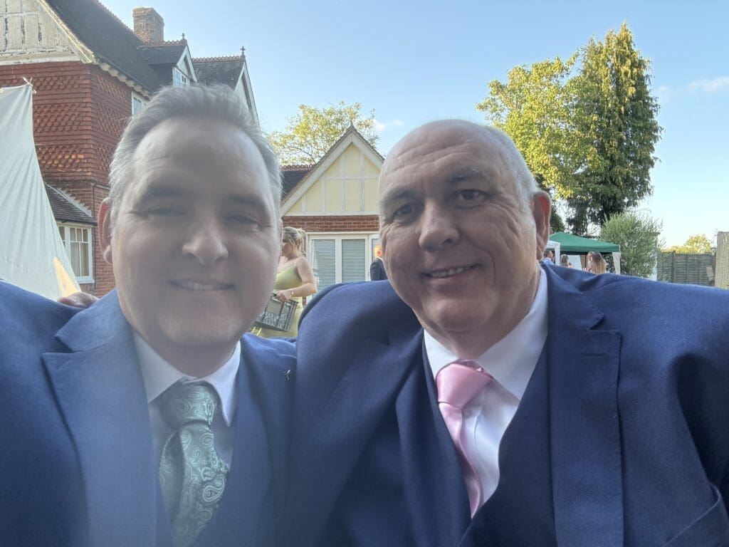 Mike & Paul at Paul & Amada's Wedding Reception