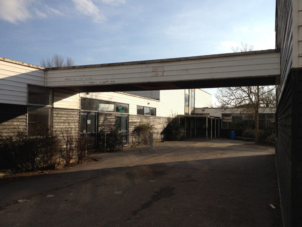 Southlands School before the Marsh